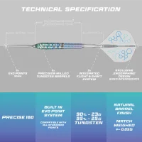 Precise180 Steeldarts Endorphine 25g