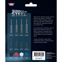 Bulls Steeldarts Bundle 4x Darts + accessories