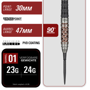 Target Japan Steeldarts CATHY LEUNG CHARIS GEN6 90% 23g SP