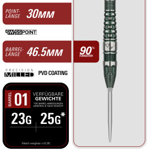 Target Japan Steeldarts TAN PHUAY WEI PW G3 90% 23g SP