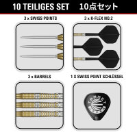 Target Japan Steeldarts BLACK MARQUE ENZO 90% 24g SP
