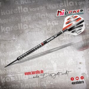 Karella Steeldarts HiPower 24g black 90% Tungsten B-Ware