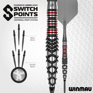 Winmau Steeldarts FORNAX Torpedo Switch Point 23g