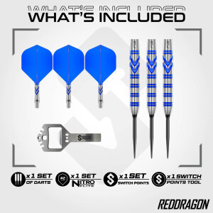 Red Dragon Steeldarts Gerwyn Price Blue Original Switch...