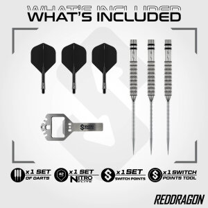 Red Dragon Steeldarts Gian van Veen Tour Edition Switch...