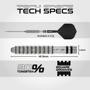 Red Dragon Steeldarts Gian van Veen Tour Edition Switch Point 21g