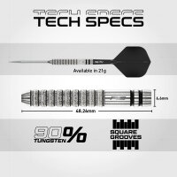 Red Dragon Steeldarts Gian van Veen Tour Edition Switch Point 21g