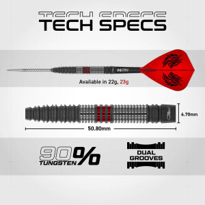 Red Dragon Steeldarts Jonny Clayton Hiraeth Switch Point 23g