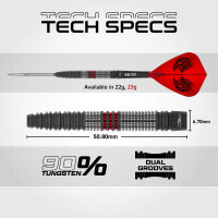 Red Dragon Steeldarts Jonny Clayton Hiraeth Switch Point 23g