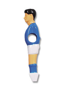 11 Kickerfiguren blau für 13 mm Stangen