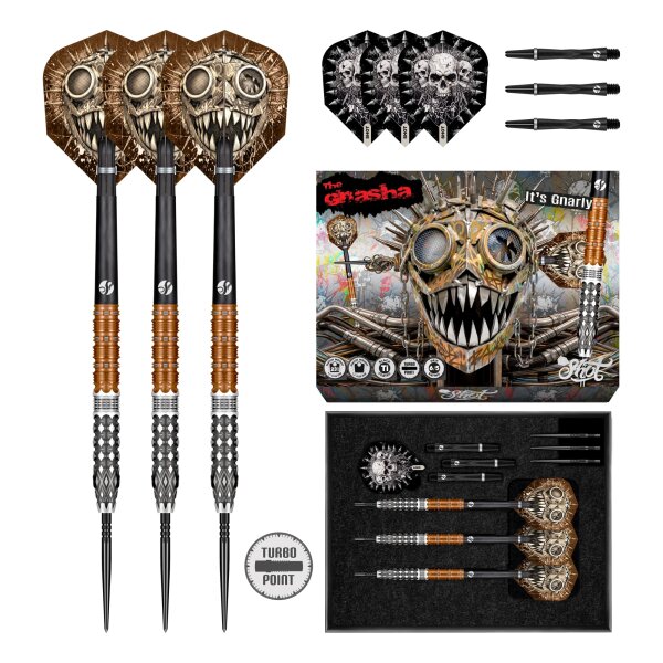 Shot Steeldarts Gnarly Gnasha 95% TP 23g