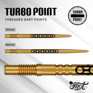 Shot Steeltips Goths Gold Turbo 30mm