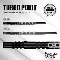 Shot Steeltips Goths Black Turbo 30mm