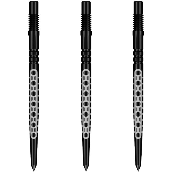 Shot Steeltips Goths Black Turbo 40mm