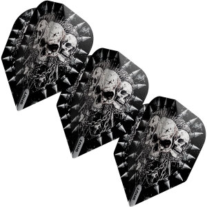 Shot Dart Flights Gnarly Skulls No.6 Shape