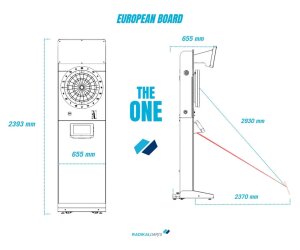 Radikal Darts Dartautomat  THE ONE LED