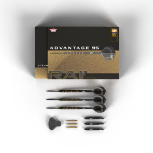 Bulls Steeldarts Advantage Rail 95% CP