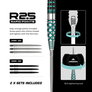 Mission Steeldarts Neptune R2.5 90% 23g