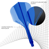 HARROWS SOLO Schaft-Flight-System blue