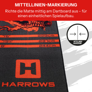 HARROWS Dartmatte Ryan Searle Heavy Metal