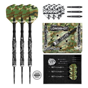 Shot Steeldarts Camo Longshot 95% TP 23g