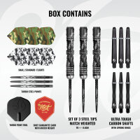 Shot Steeldarts Camo Longshot 95% TP 23g
