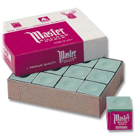 Billard-Kreide Master Grün 12er Set