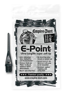E-Point-Spitzen lang schwarz 1/4" (30 Stück)