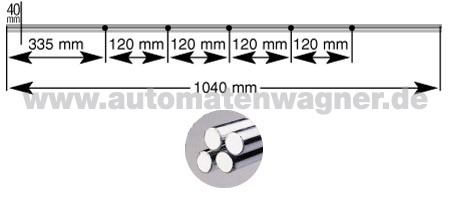 Kickerstange Massiv Läufer (5)