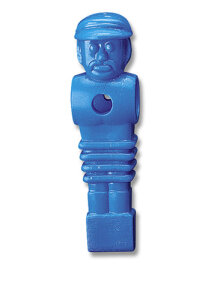 Kickerfigur Löwen Design blau 16mm Stangen