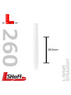 L-Style Schäfte L-Schaft white  26mm Set (3 Stück)