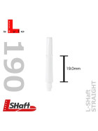 L-Style Sch&auml;fte L-Schaft clear black 19mm Set (3 St&uuml;ck)