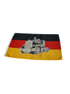 Flagge Deutschland LKW 90 x 150 cm