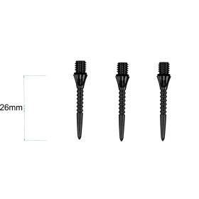 Target Titanium Conversion Point Grooved black 26mm