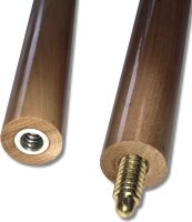 2xBillard Pool Queue ECO 2tlg. schwarz-blau + 10 Ersatzschraubleder