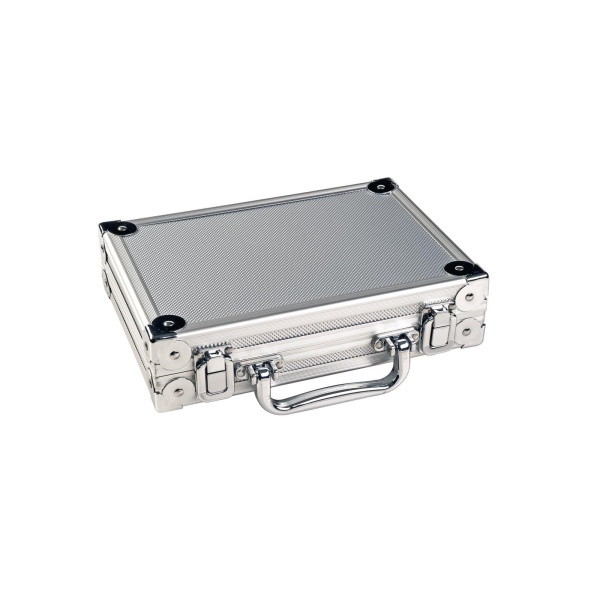 Karella Dartkoffer Aluminium Luxus silber/alu