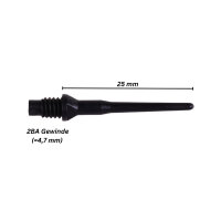 Karella Softspitzen Keypoint-Spezial lang (1.000 Stück) schwarz 2BA