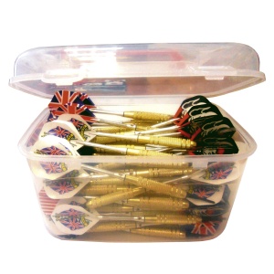 Karella Softdart PVC Box 100 St. Messing-Barrel +...