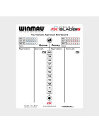 Winmau Dart Scoreboard / Schreibtafel