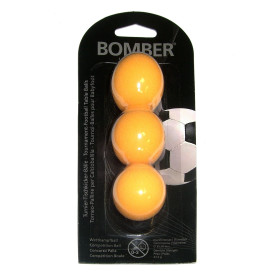 Kickerball Bomber ROBERTSON, orange, 35,1 mm, 3 Stück im Set