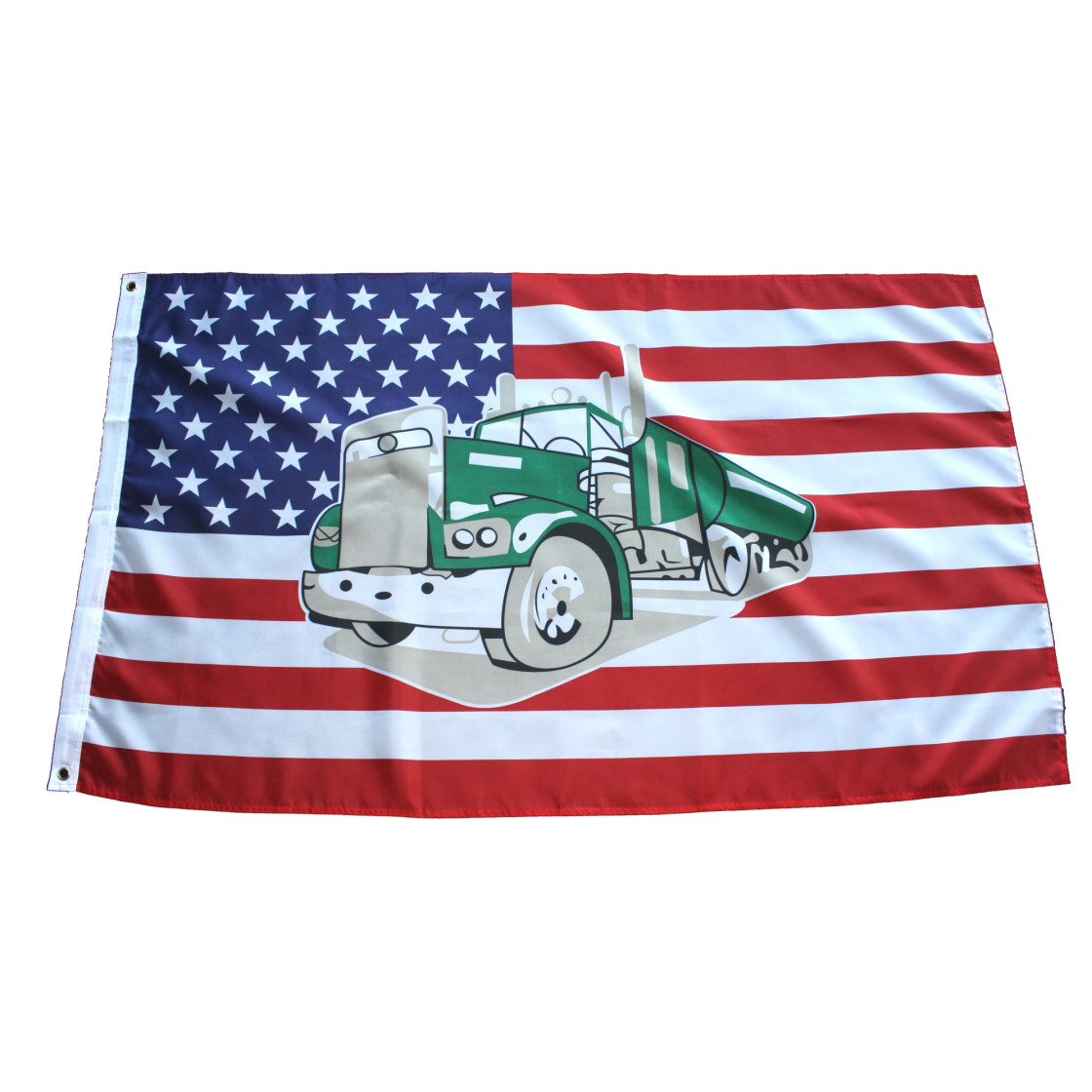 Bike Flaggen Amerika 150x90cm USA Flagge Motivflagge Fahne mit Truck Adler 