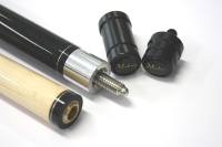 Billard Pool Queue 2tlg. Madison black-white 3