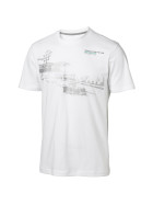 Mercedes AMG Petronas Herren T-Shirt Mens Fan Graphic Tee, Weiß, S, 6000014-2...