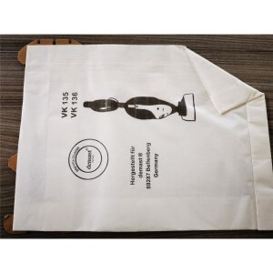Staubsaugerbeutel geeignet für Vorwerk Kobold 135SC/136 (6 Stück)