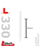 L-Style Schäfte L-Schaft Silent Straight black 330 (3 Stück)