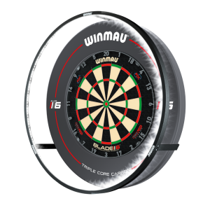 Winmau PLASMA Dartboard Beleuchtung schwarz