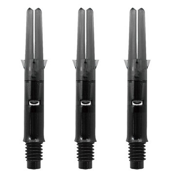 L-Style L-Schaft Silent Straight black 190 (3 Stück)