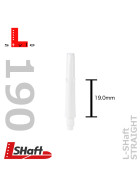 L-Style Schäfte L-Schaft Silent Straight black 19mm Set (3 Stück)