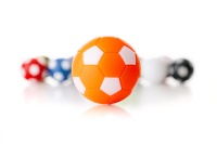 Kickerball Winspeed by Robertson 35 mm, orange / weiß, Set mit 10 Stück 2