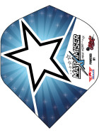 Bull´s Dart Flights Powerflite Max Hopp Maximiser Blue Star Standard